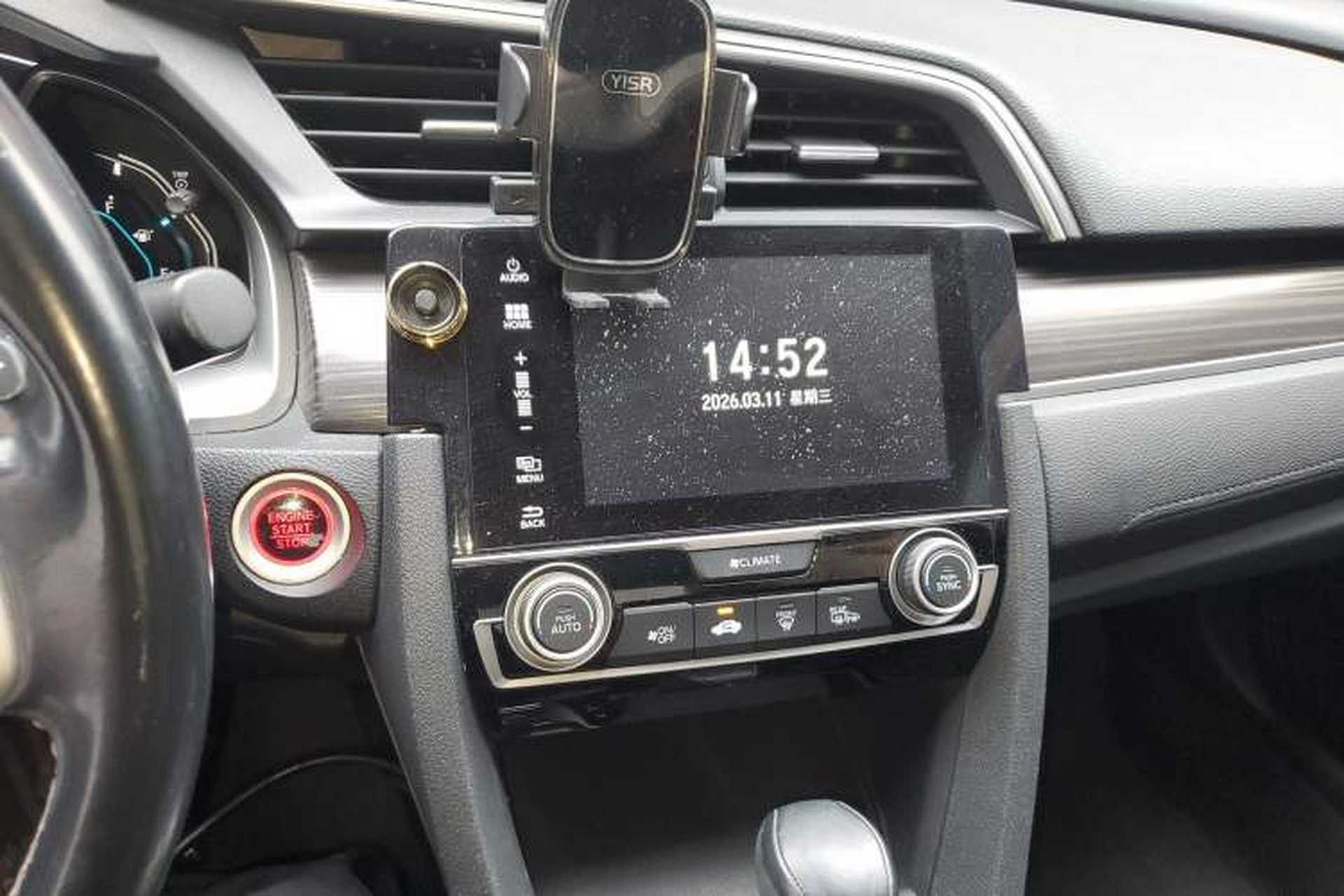 Used Honda Civic 2019 220TURBO CVT Power Edition China VI Emission Standard Audio And AC Panel