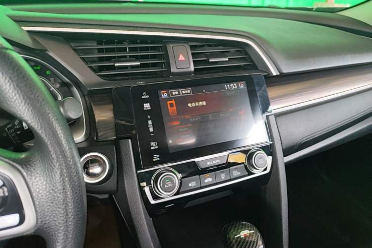 Used Honda Civic 2019 220TURBO CVT Dynamic Edition China VI Audio And AC Panel