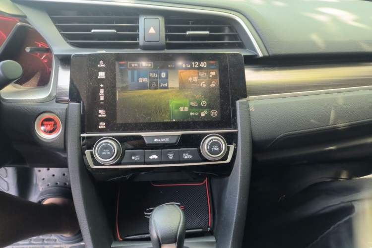 Used Honda Civic 2019 220TURBO CVT Dynamic Edition China VI Emission Standard Audio And AC Panel