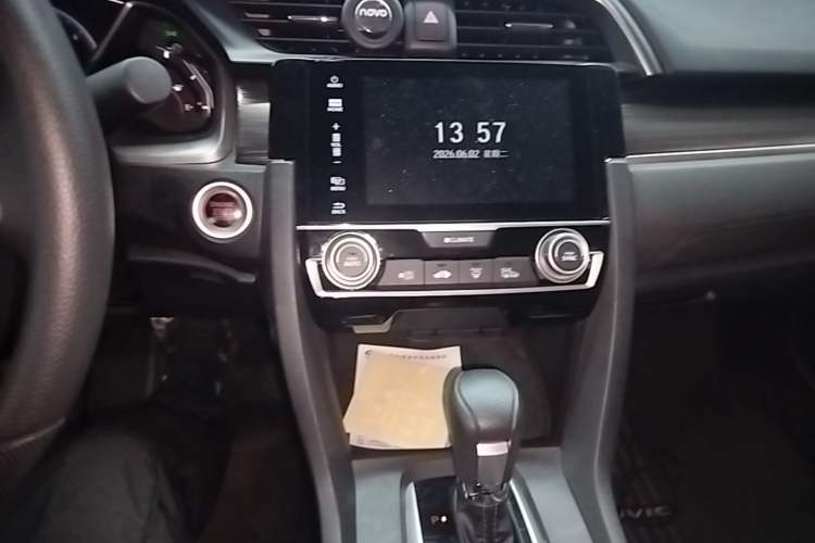 Used Honda Civic 2019 220TURBO CVT Dynamic Edition China VI Emission Standard Audio And AC Panel