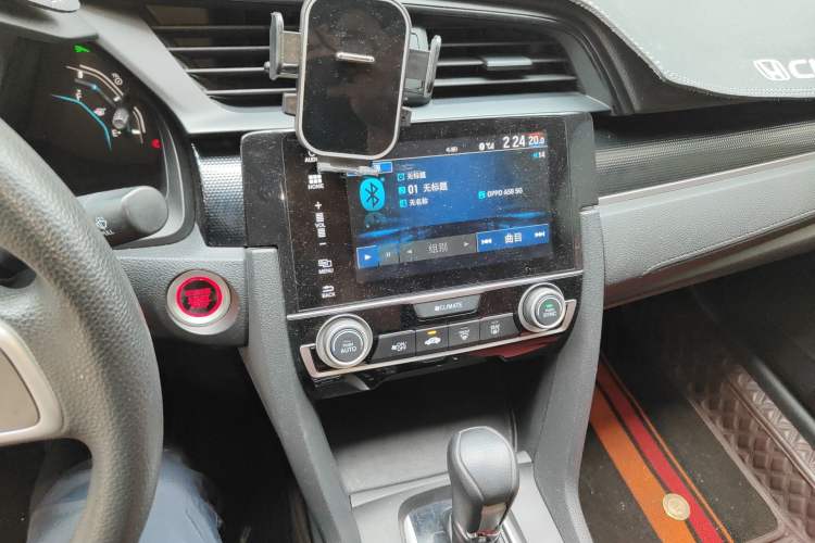 Used Honda Civic 2019 180TURBO CVT Shangdong Edition China VI Audio And AC Panel