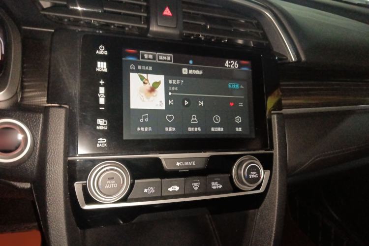 Used Honda Civic 2019 220TURBO CVT Dynamic Edition China VI Audio And AC Panel