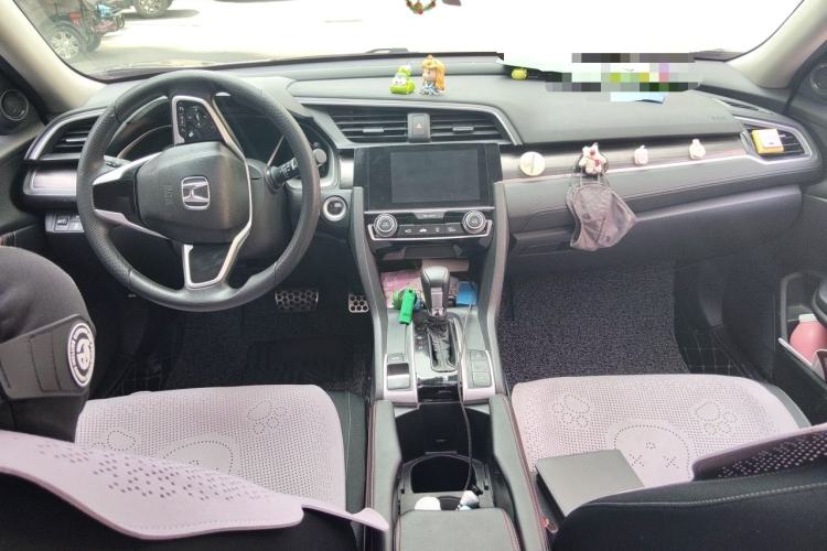 Used Honda Civic 2019 220TURBO CVT Dynamic Edition China VI Emission Standard Center Console