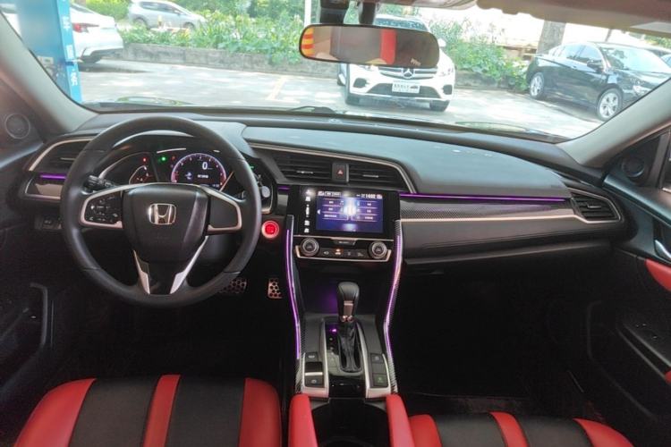 Used Honda Civic 2019 220TURBO CVT Dynamic Edition China VI Emission Standard Center Console
