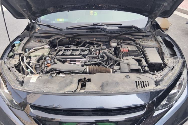 Used Honda Civic 2019 220TURBO CVT Dynamic Edition China VI Emission Standard Engine Bay