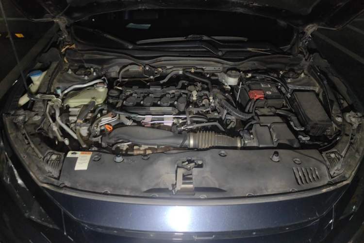 Used Honda Civic 2019 220TURBO CVT Dynamic Edition China VI Emission Standard Engine Bay