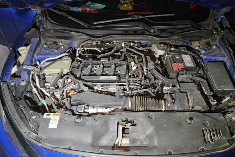 Used Honda Civic 2019 220TURBO CVT Dynamic Edition China VI Engine Bay