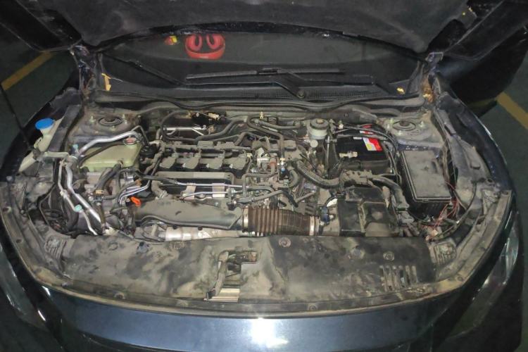 Used Honda Civic 2019 220TURBO CVT Dynamic Edition China VI Emission Standard Engine Bay