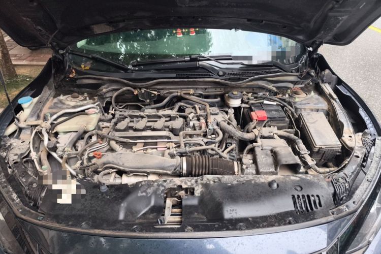 Used Honda Civic 2019 220TURBO CVT Dynamic Edition China VI Engine Bay