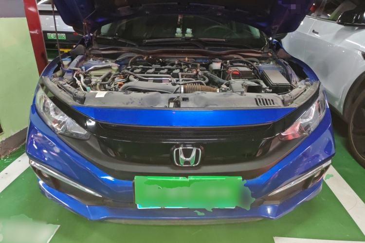 Used Honda Civic 2019 220TURBO CVT Dynamic Edition China VI Engine Bay