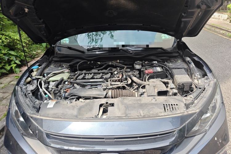 Used Honda Civic 2019 220TURBO CVT Dynamic Edition China VI Engine Bay