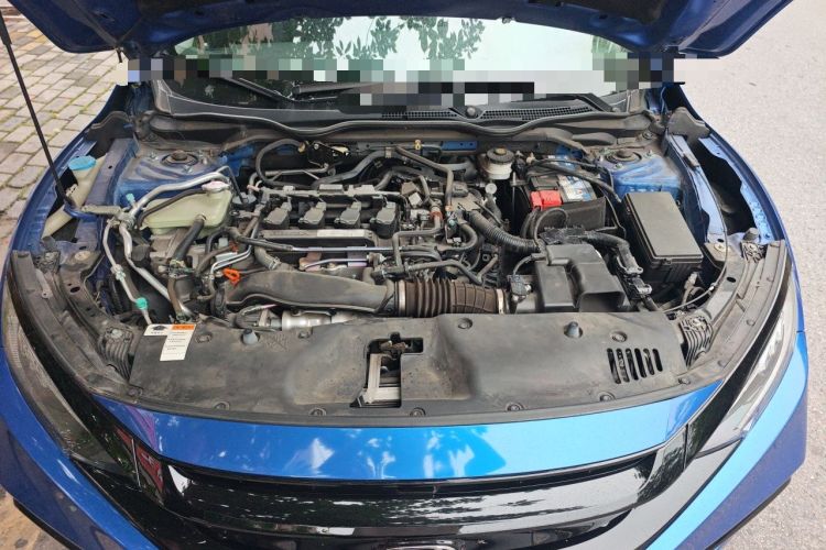 Used Honda Civic 2019 220TURBO CVT Dynamic Edition China VI Emission Standard Engine Bay