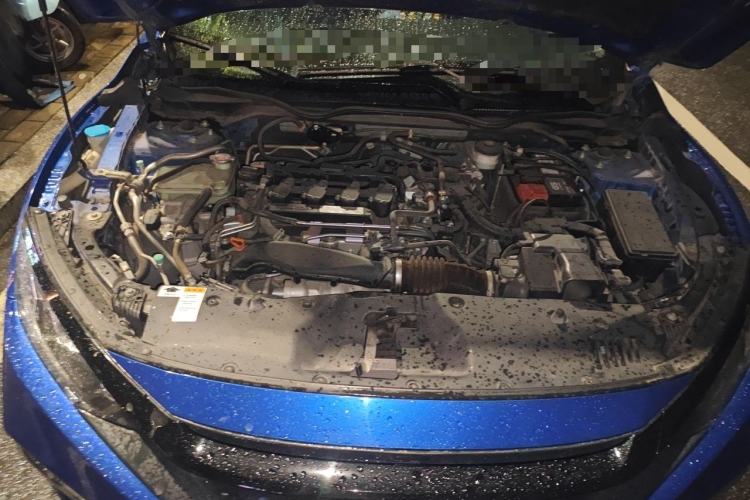 Used Honda Civic 2019 220TURBO CVT Dynamic Edition China VI Engine Bay