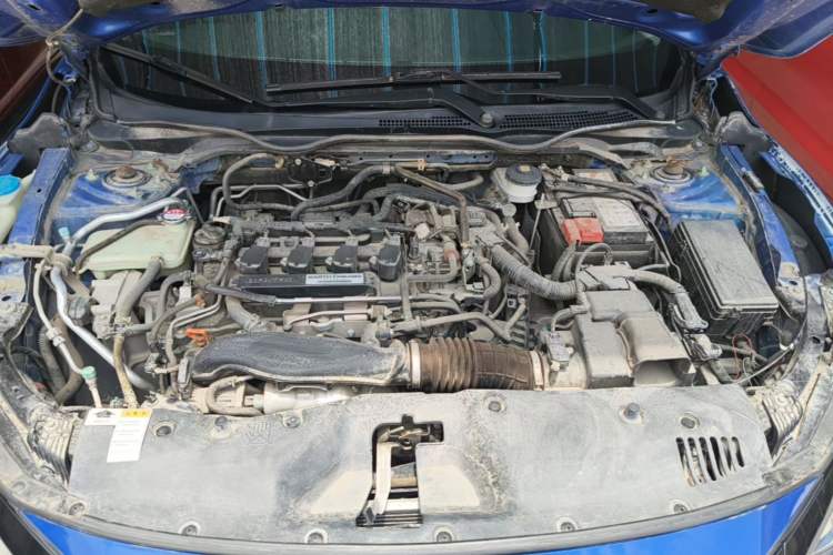 Used Honda Civic 2019 220TURBO CVT Dynamic Edition China VI Engine Bay