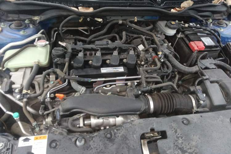Used Honda Civic 2019 220TURBO CVT Dynamic Edition China VI Engine Bay