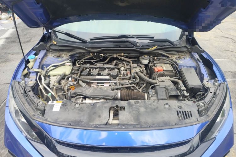 Used Honda Civic 2019 220TURBO CVT Dynamic Edition China VI Emission Standard Engine Bay