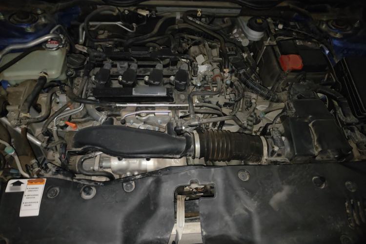 Used Honda Civic 2019 220TURBO CVT Dynamic Edition China VI Emission Standard Engine Bay