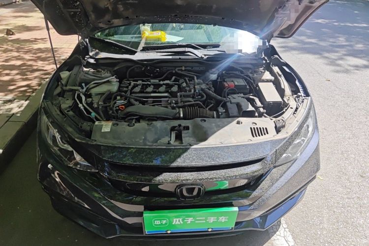 Used Honda Civic 2019 220TURBO CVT Dynamic Edition China VI Emission Standard Engine Bay