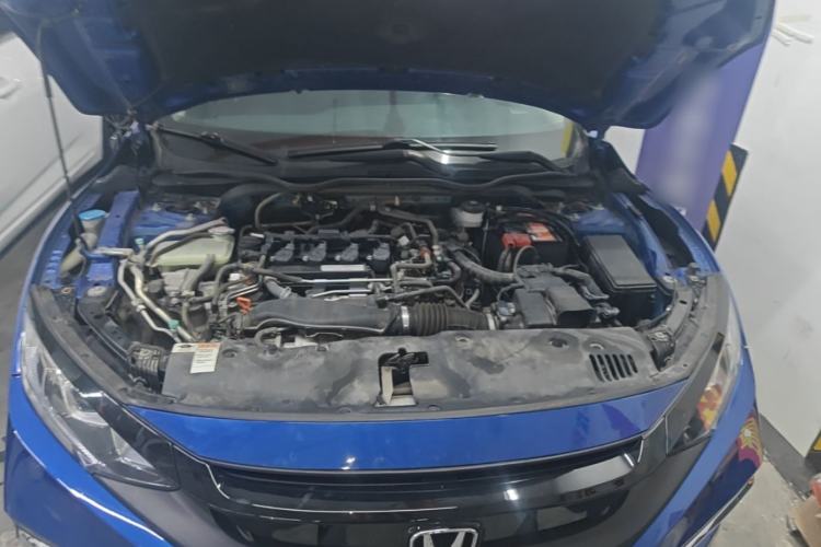 Used Honda Civic 2019 220TURBO CVT Dynamic Edition China VI Engine Bay