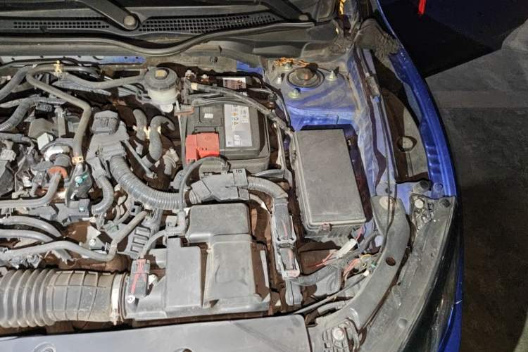 Used Honda Civic 2019 220TURBO CVT Dynamic Edition China VI Engine Bay Left