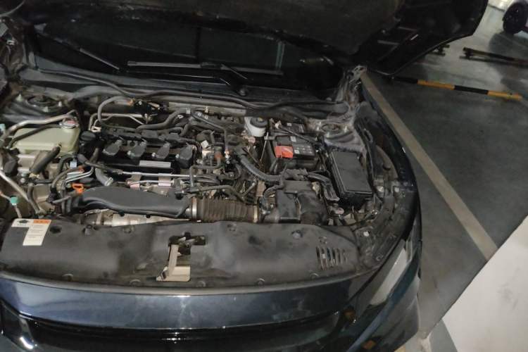 Used Honda Civic 2019 220TURBO CVT Ignition Edition China VI Emission Standard Engine Bay Left