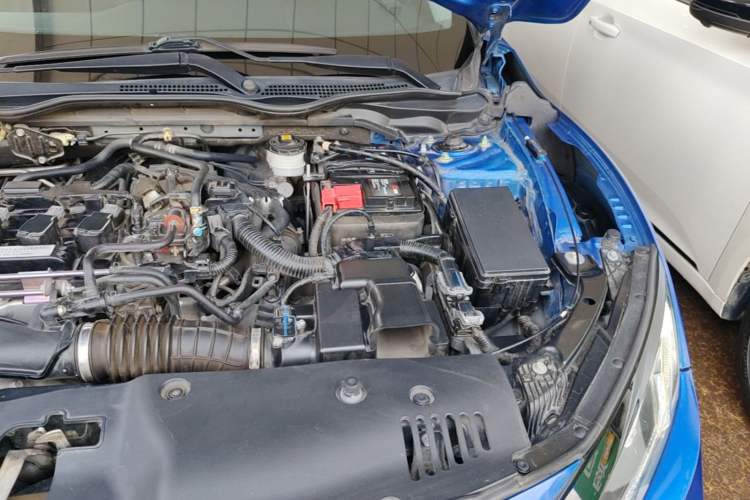 Used Honda Civic 2019 220TURBO CVT Dynamic Edition China VI Engine Bay Left