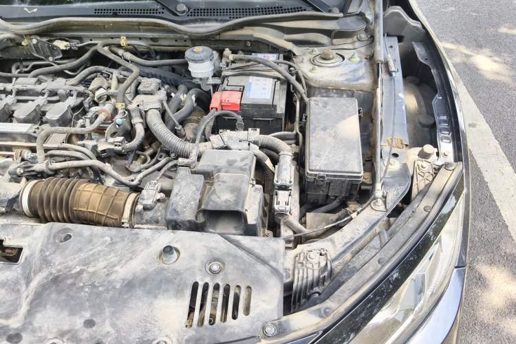 Used Honda Civic 2019 220TURBO CVT Dynamic Edition China VI Engine Bay Left