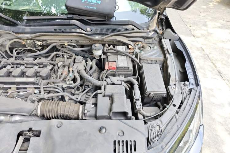 Used Honda Civic 2019 220TURBO CVT Dynamic Edition China VI Engine Bay Left
