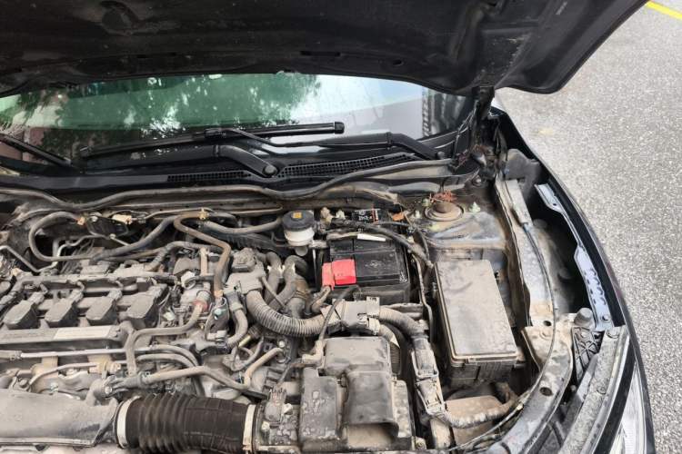 Used Honda Civic 2019 220TURBO CVT Dynamic Edition China VI Engine Bay Left