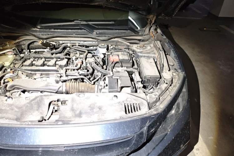 Used Honda Civic 2019 220TURBO CVT Dynamic Edition China VI Engine Bay Left