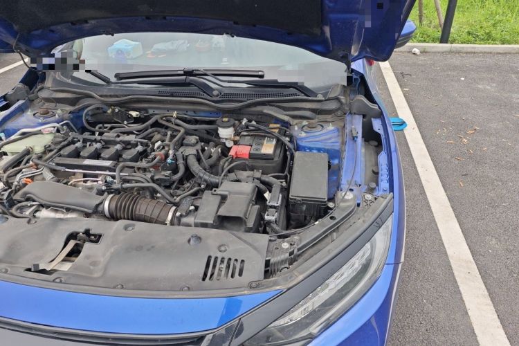 Used Honda Civic 2019 220TURBO CVT Dynamic Edition China VI Emission Standard Engine Bay Left