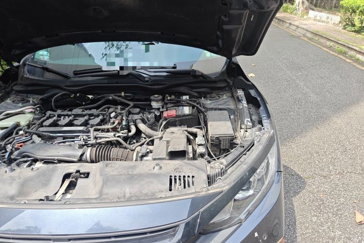 Used Honda Civic 2019 220TURBO CVT Dynamic Edition China VI Engine Bay Left