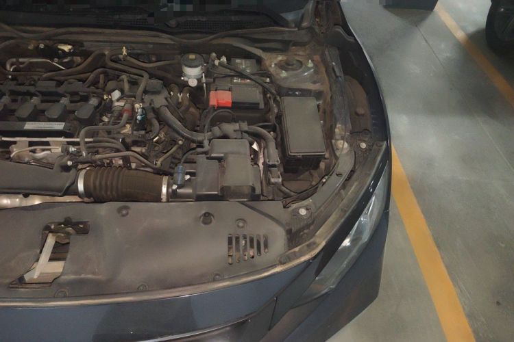 Used Honda Civic 2019 220TURBO CVT Dynamic Edition China VI Engine Bay Left