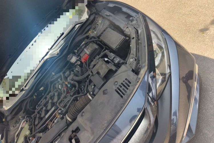 Used Honda Civic 2019 220TURBO CVT Dynamic Edition China VI Engine Bay Left