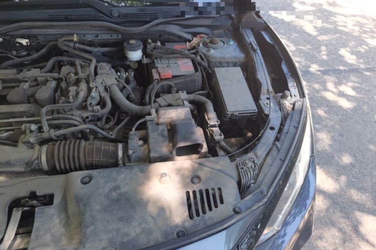 Used Honda Civic 2019 220TURBO CVT Dynamic Edition China VI Engine Bay Left