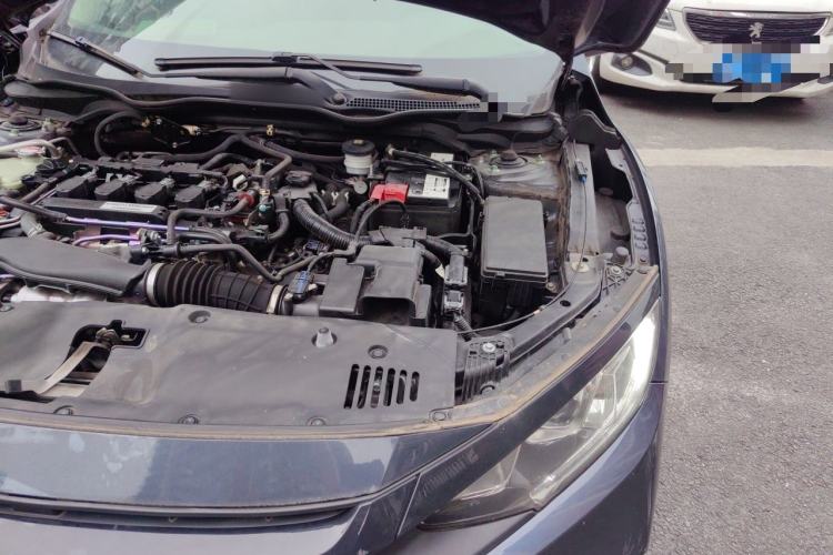 Used Honda Civic 2019 220TURBO CVT Dynamic Edition China VI Engine Bay Left