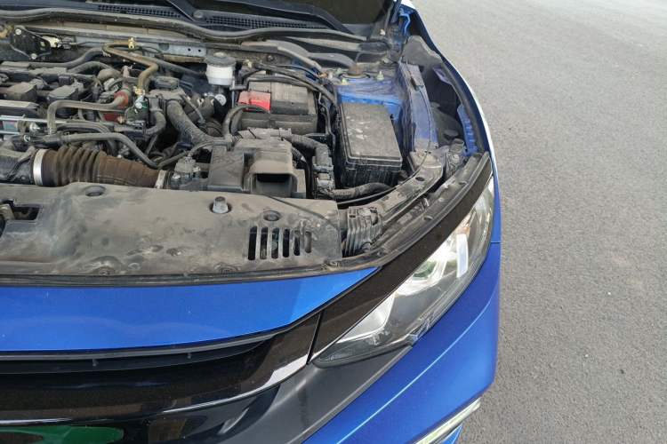 Used Honda Civic 2019 220TURBO CVT Dynamic Edition China VI Engine Bay Left