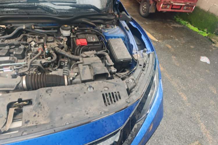 Used Honda Civic 2019 220TURBO CVT Dynamic Edition China V Engine Bay Left