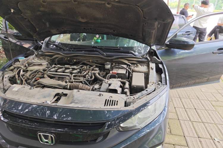 Used Honda Civic 2019 220TURBO CVT Dynamic Edition China V Engine Bay Left