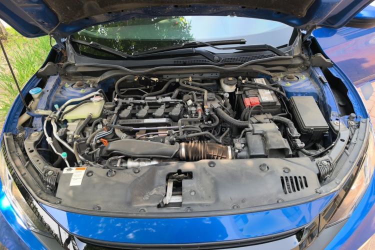 Used Honda Civic 2019 220TURBO CVT Dynamic Edition China VI Engine Bay