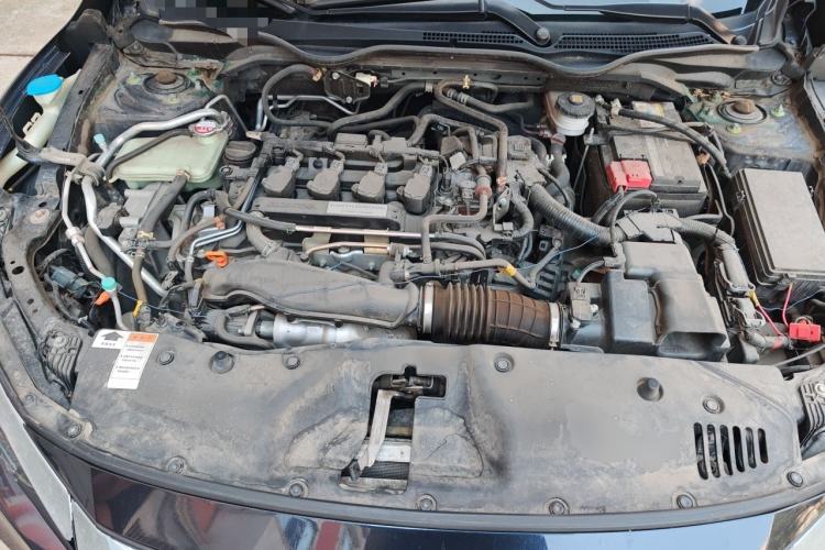 Used Honda Civic 2019 220TURBO CVT Dynamic Edition China VI Engine Bay