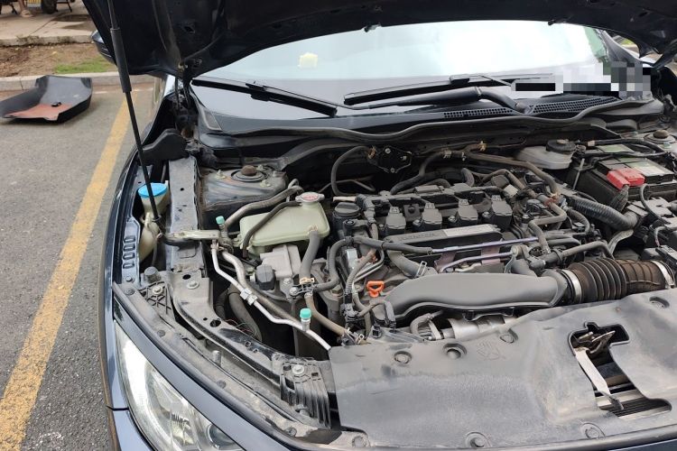 Used Honda Civic 2019 220TURBO CVT Dynamic Edition China V Engine Bay Right