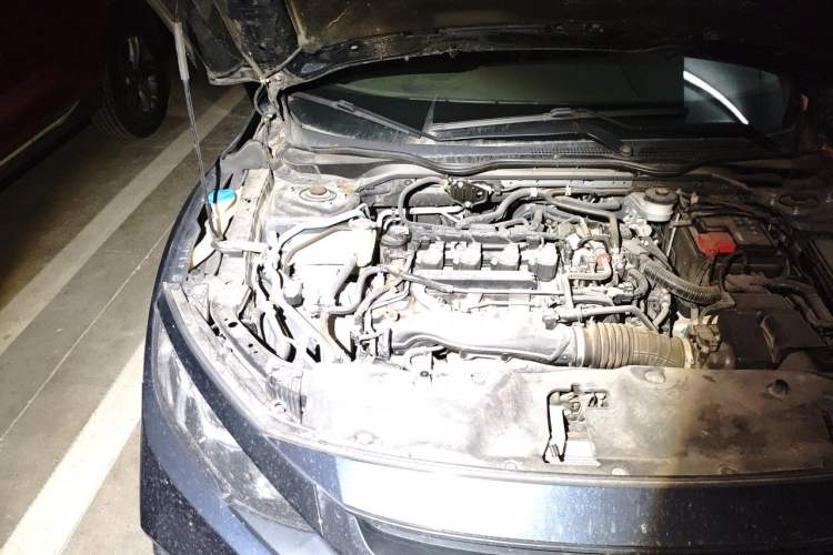 Used Honda Civic 2019 220TURBO CVT Dynamic Edition China VI Engine Bay Right