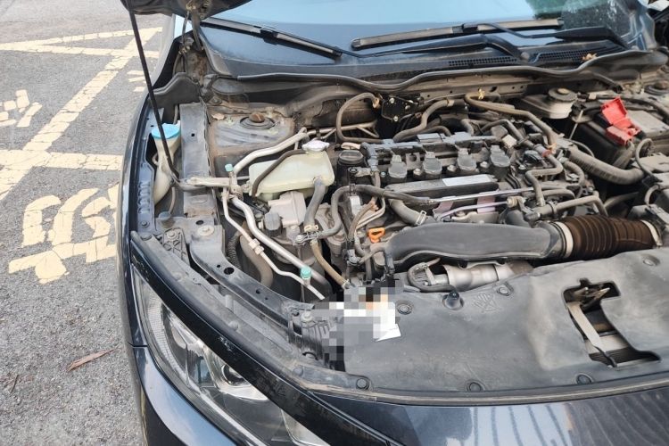Used Honda Civic 2019 220TURBO CVT Dynamic Edition China VI Engine Bay Right