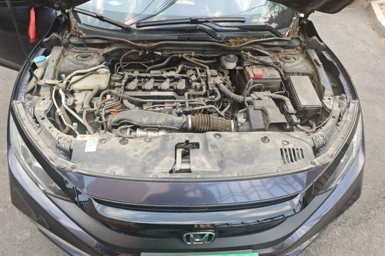 Used Honda Civic 2019 220TURBO CVT Dynamic Edition China VI Engine Bay