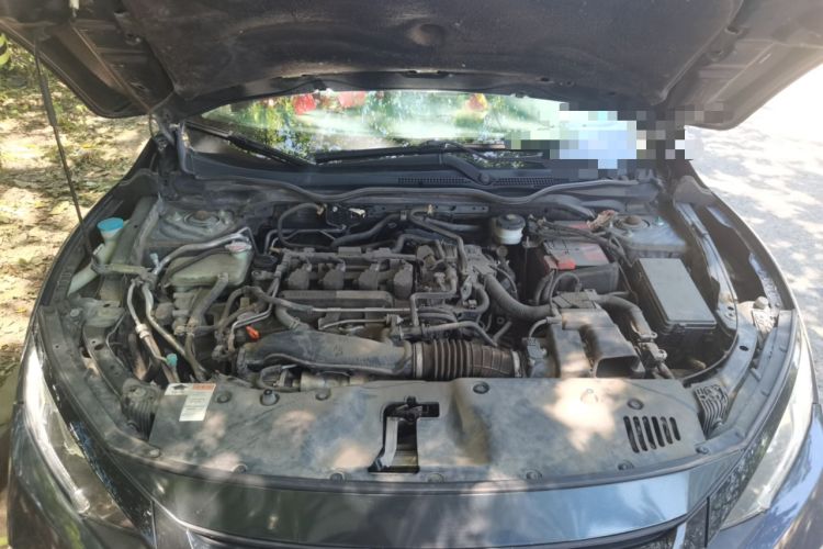 Used Honda Civic 2019 220TURBO CVT Dynamic Edition China VI Engine Bay