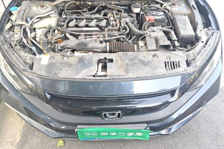 Used Honda Civic 2019 220TURBO CVT Dynamic Edition China VI Engine Bay