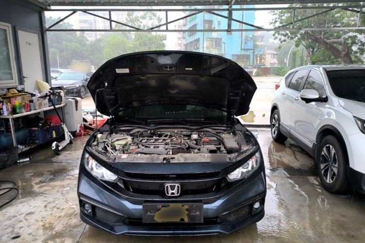 Used Honda Civic 2019 220TURBO CVT Dynamic Edition China VI Emission Standard Engine Bay
