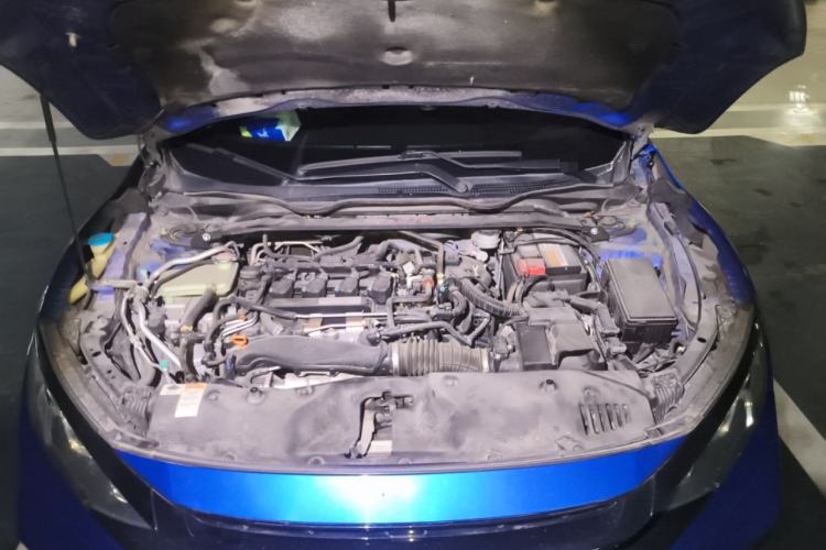 Used Honda Civic 2019 220TURBO CVT Dynamic Edition China VI Emission Standard Engine Bay