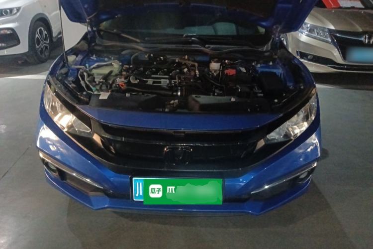 Used Honda Civic 2019 220TURBO CVT Dynamic Edition China VI Engine Bay